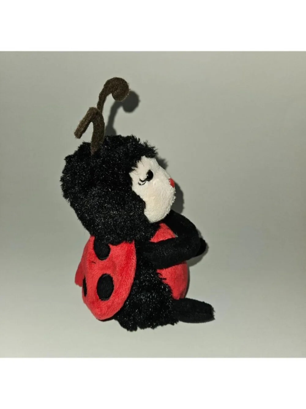 Douglas Cuddle Toys Black Red Ladybug Plush 8